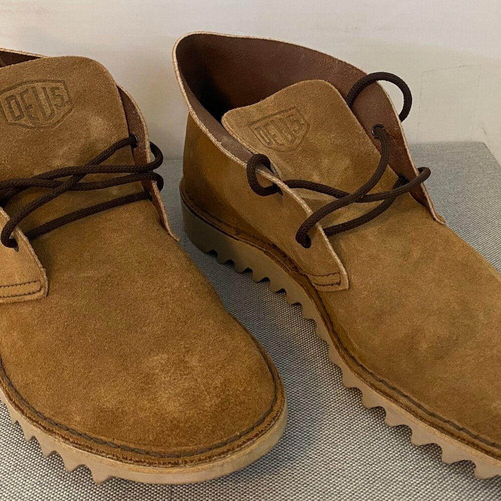 Deus Ex Machina Suede Chukka Boots Men's Size 11 US